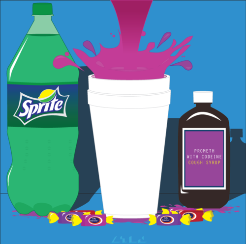 Lean Codeine Cup Drawing Lean Codeine Cup Drawing