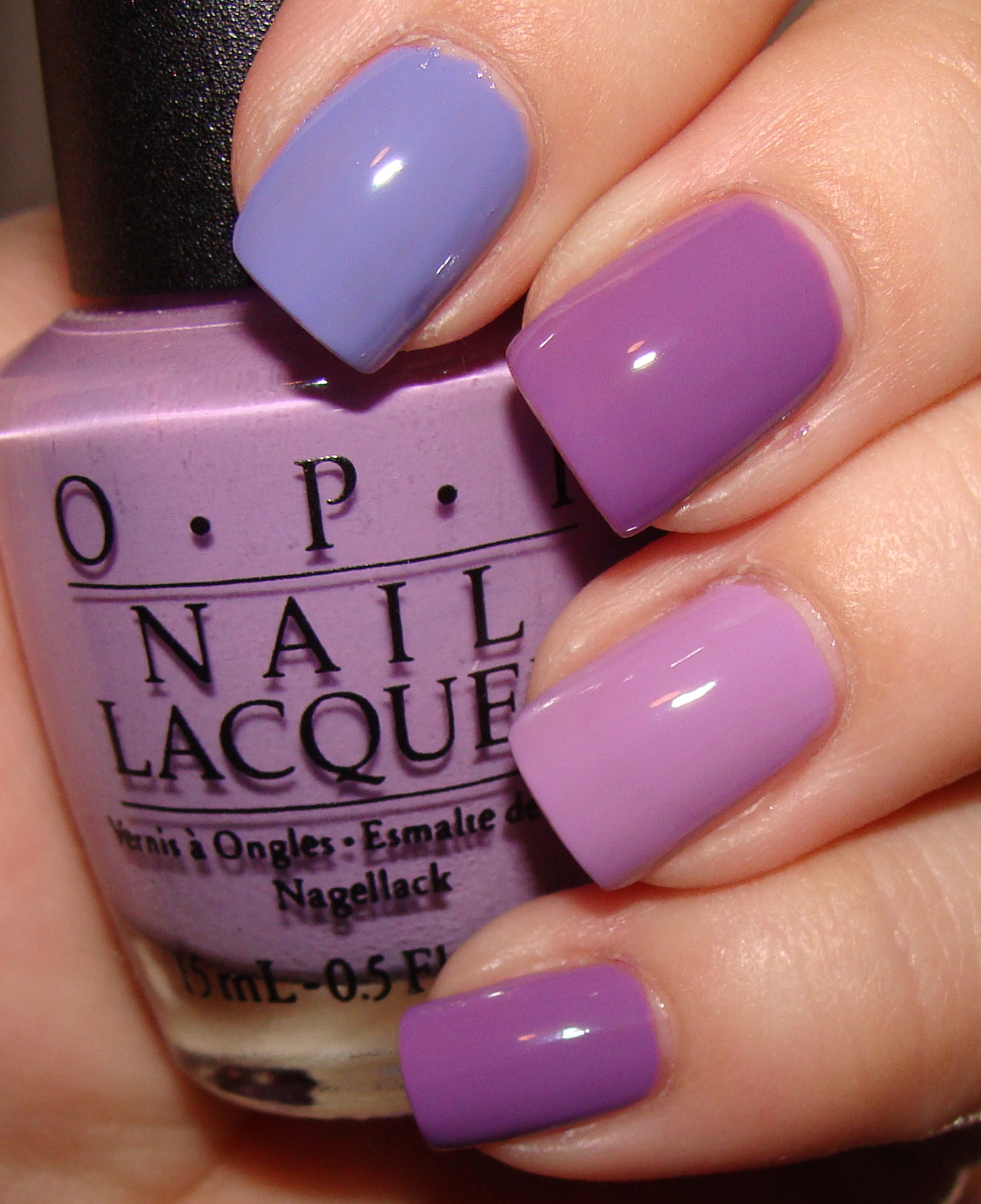 Light Purple OPI Nail Polish
