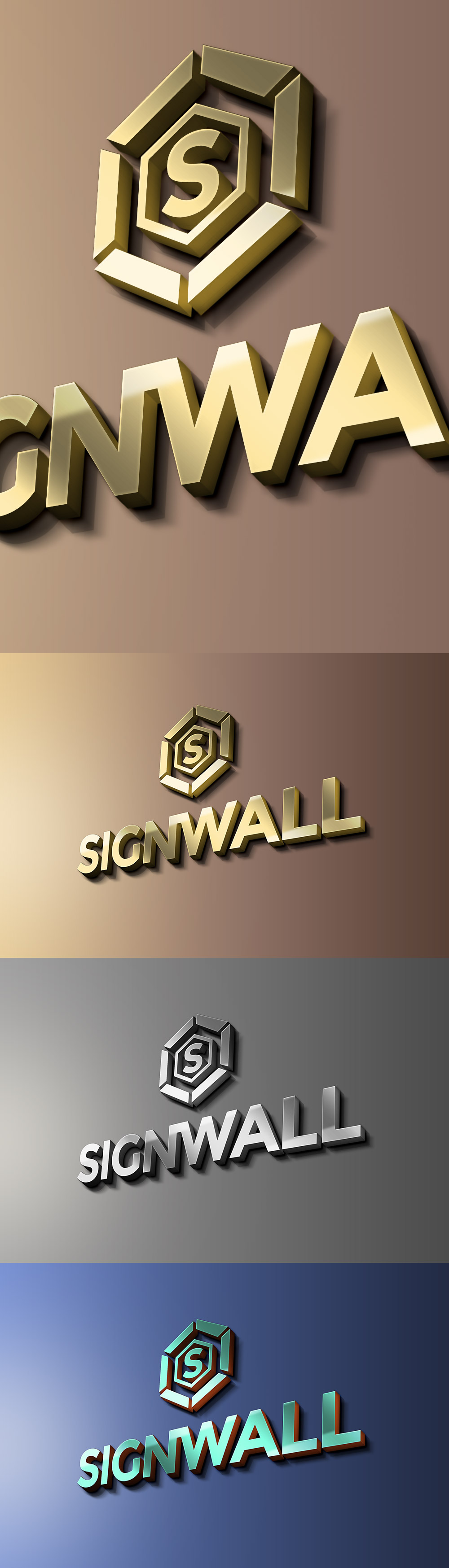 Logo Mock-Up PSD