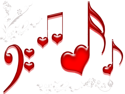 Love Heart Music Note Love Heart Music Note