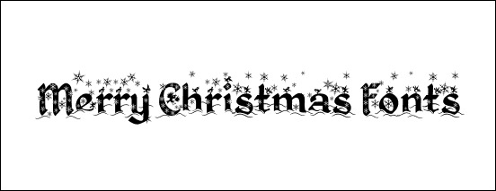 Merry Christmas Font Free