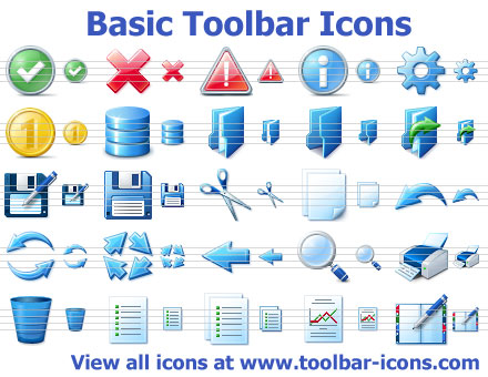 Microsoft Toolbar Icons Free Download