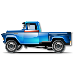 Old Ford Pickup Truck Clip Art
