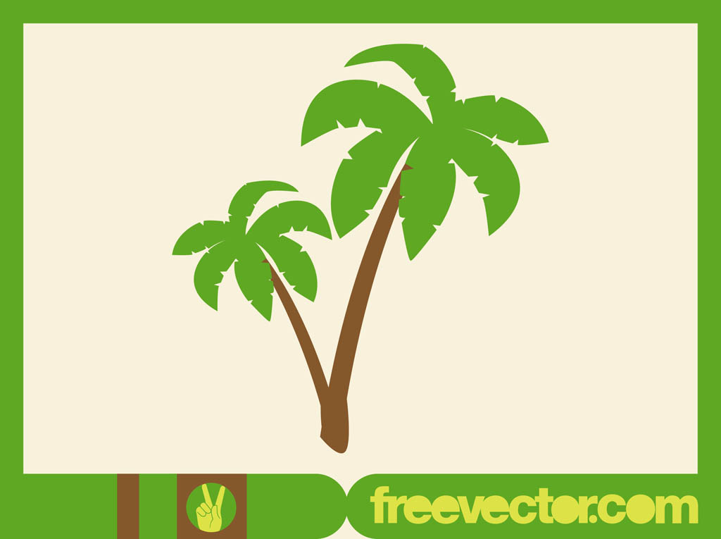 14 Palm Tree In Vector Format Images