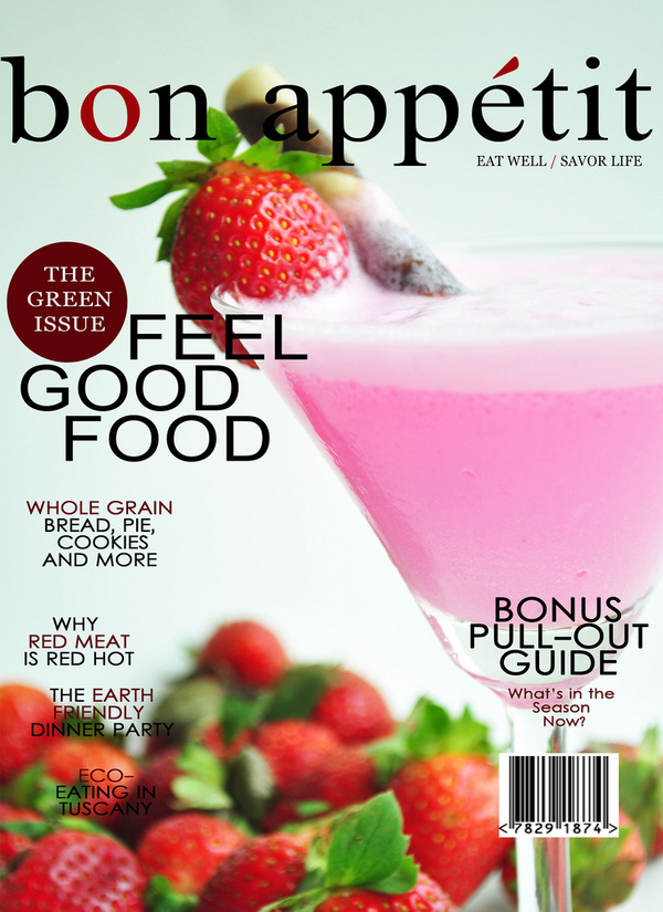 Photography Magazine Food Cover