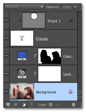 Photoshop Elements Layers