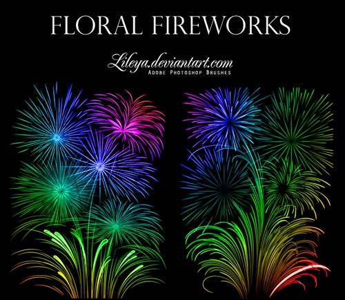 Photoshop Fireworks Brushes