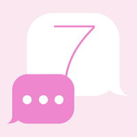 Pink Message Icon Android