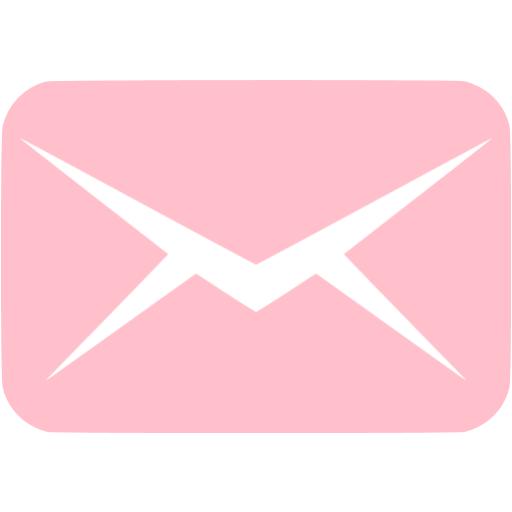 Pink Phone Message Icon