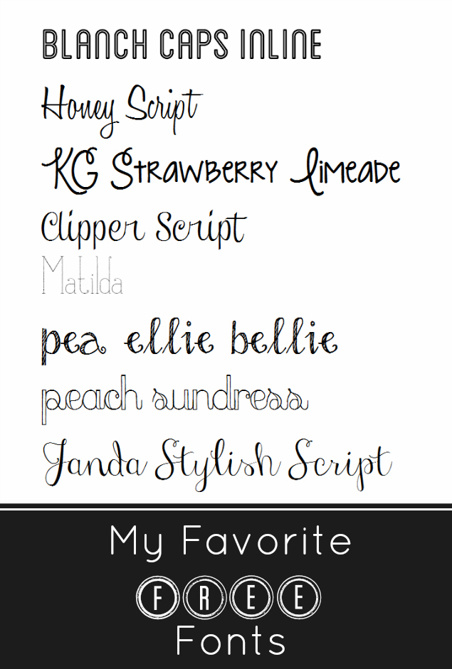 Pretty Script Fonts Free