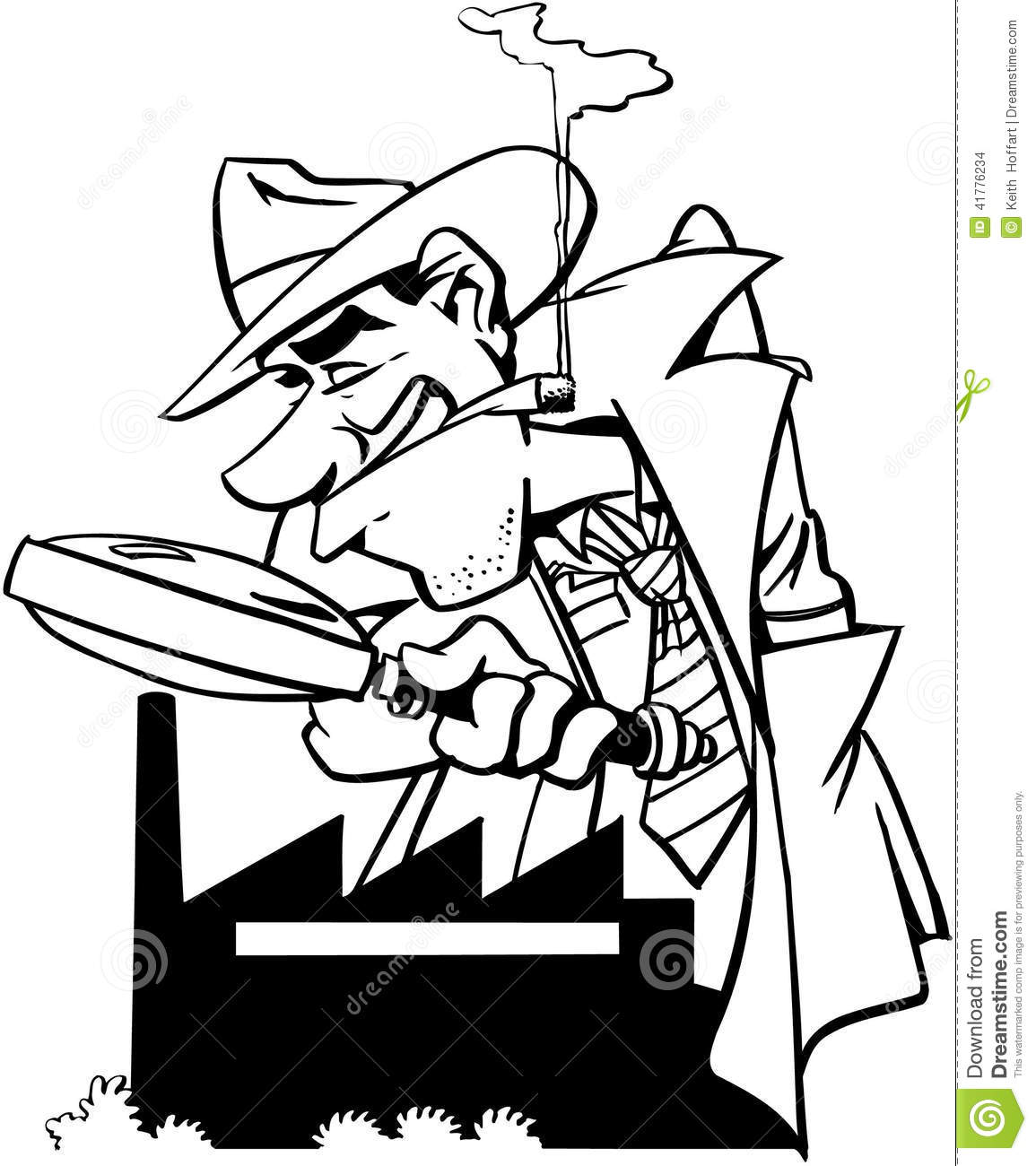 Private Investigator Clip Art