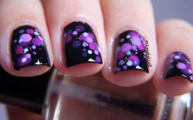 Purple Nail Art Design