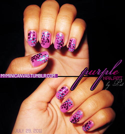 Purple Nails Tumblr