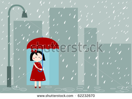 Rainy Day Cartoon