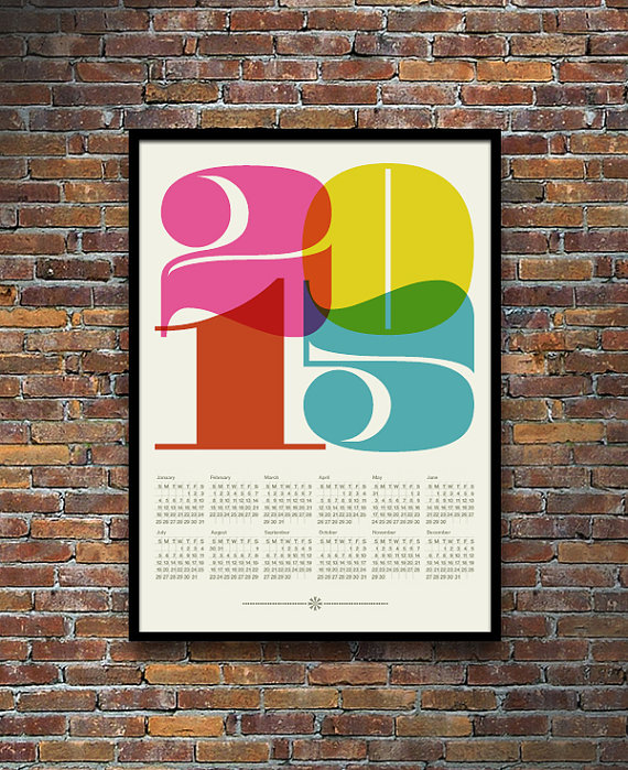 Retro Kitchen 2015 Calendar