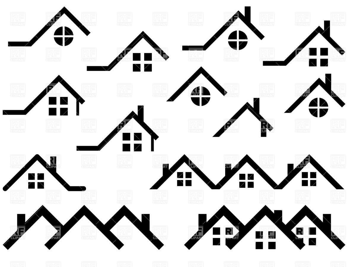 15 Simple Roof Icon Vector Free Images