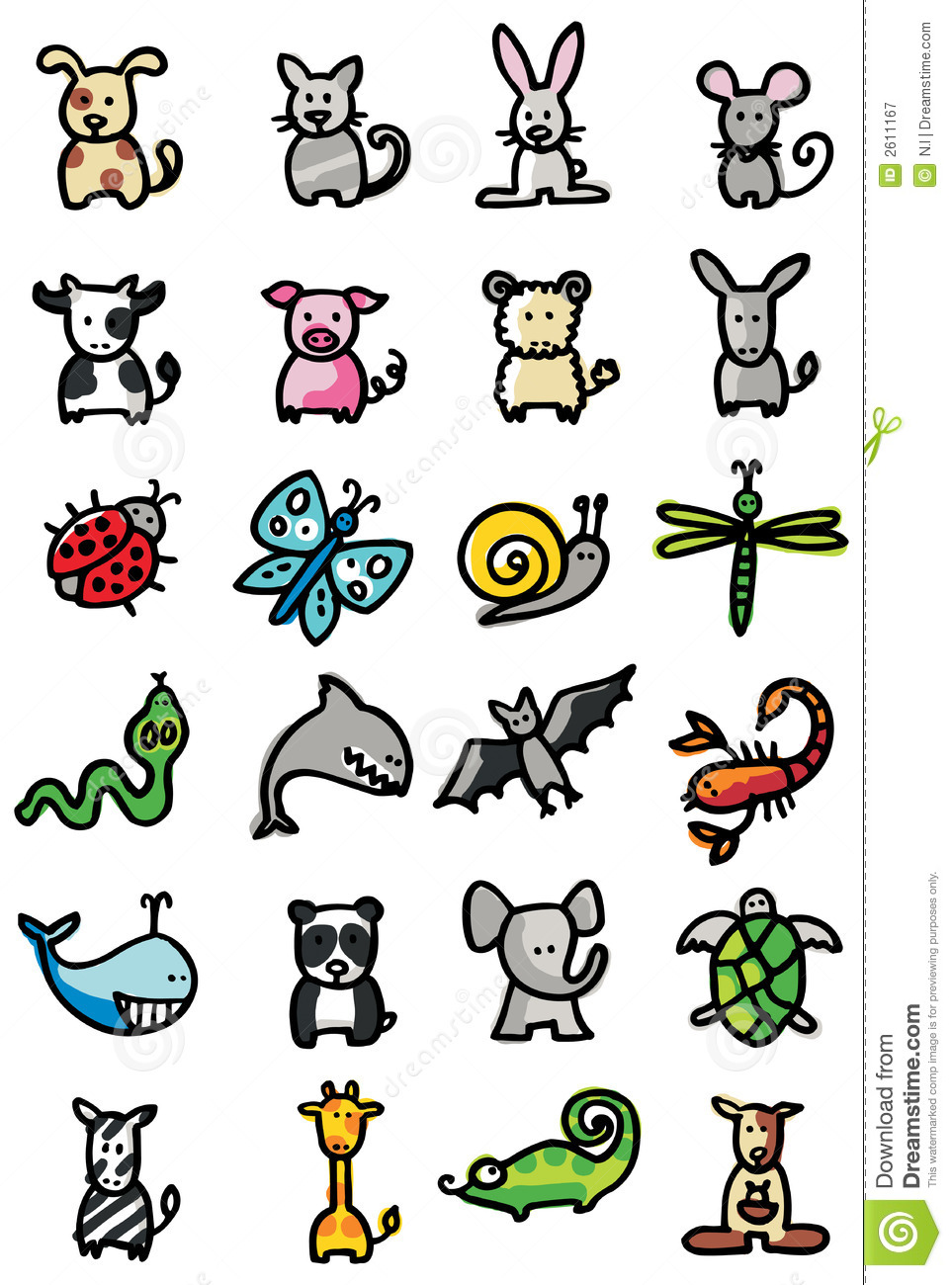 Royalty Free Animal Icons