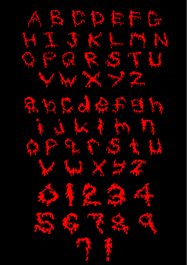 Scary Fonts