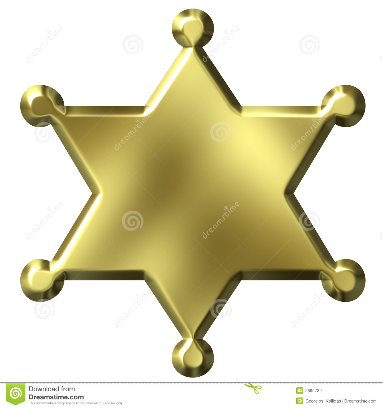 Sheriff Badge Clip Art