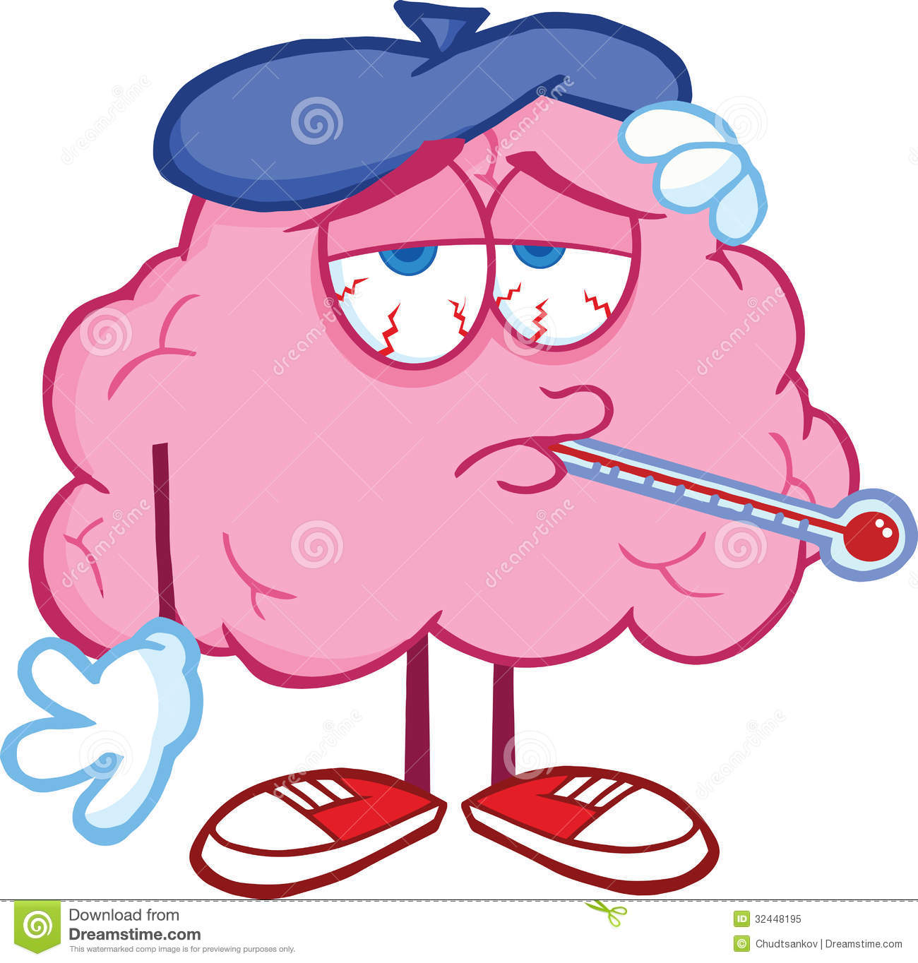 Sick Brain Cartoon Sick Brain Cartoon