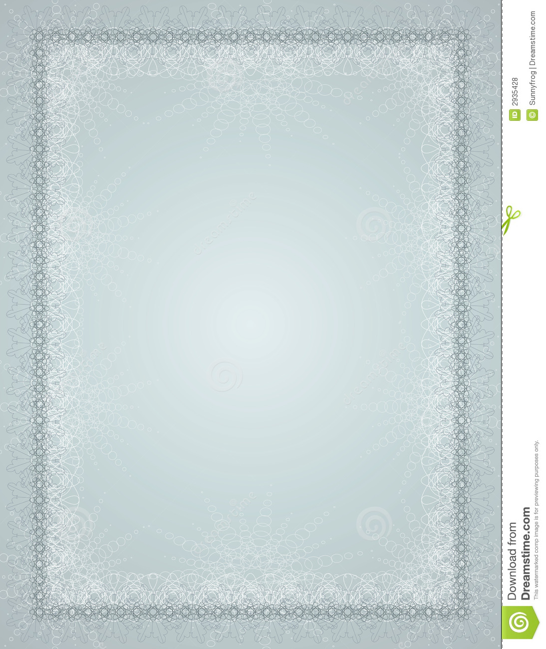 Silver Certificate Background