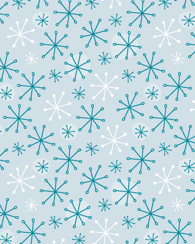 Simple Snowflake Pattern Simple Snowflake Pattern