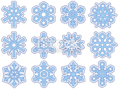 Simple Snowflake Vector Simple Snowflake Vector