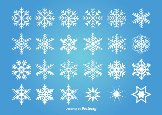 Simple Snowflake Vector