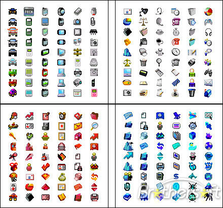 Smartphone Icons Symbols