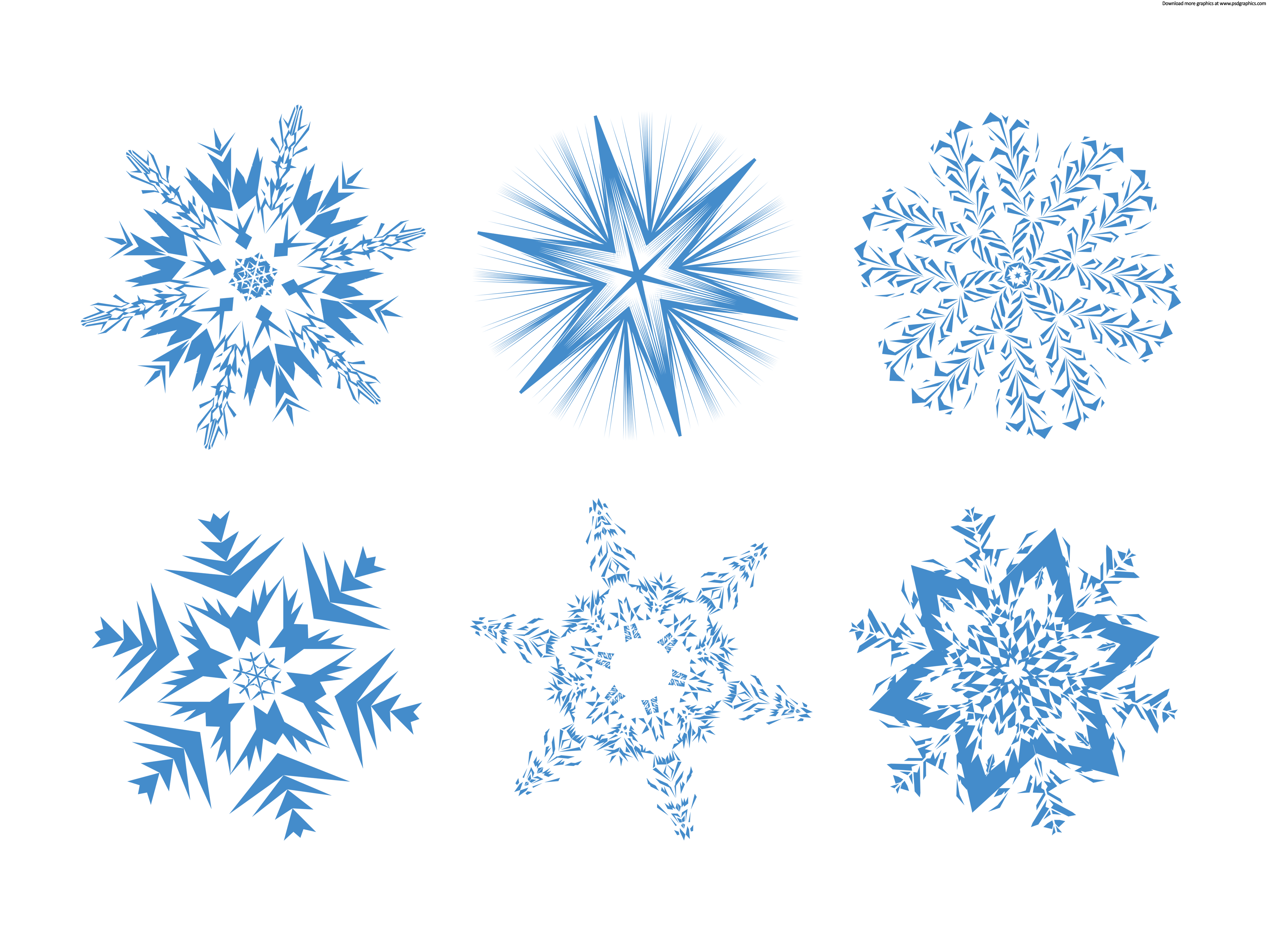 Snowflake Clip Art Transparent
