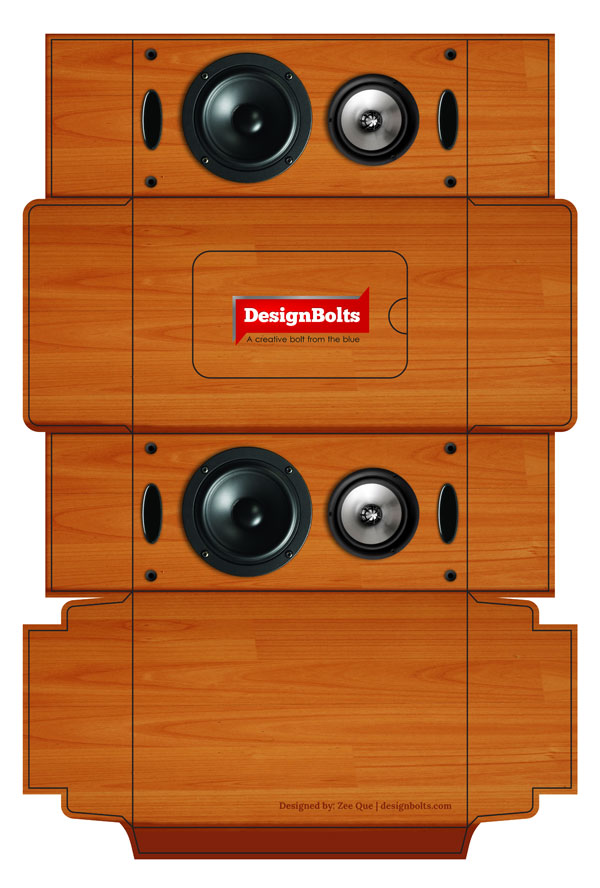 Speaker Box Designs Templates