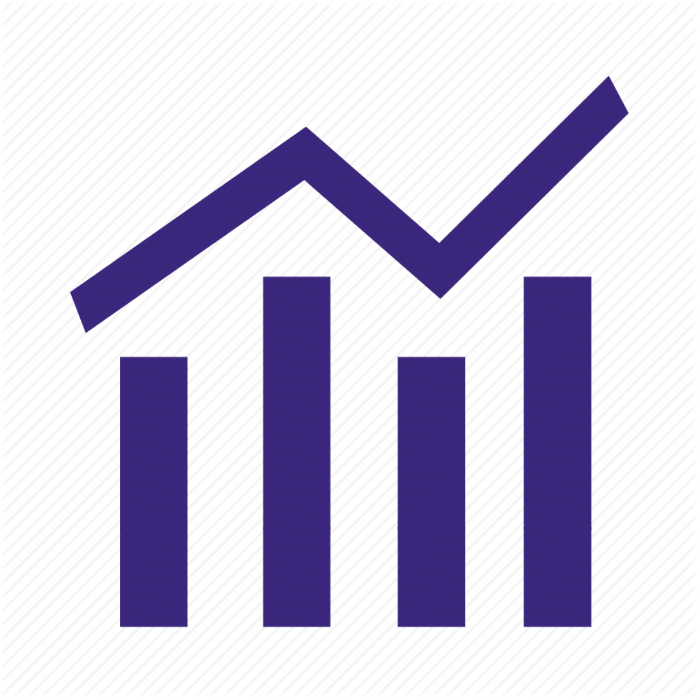 Stock Market Graph Icon Stock Market Graph Icon