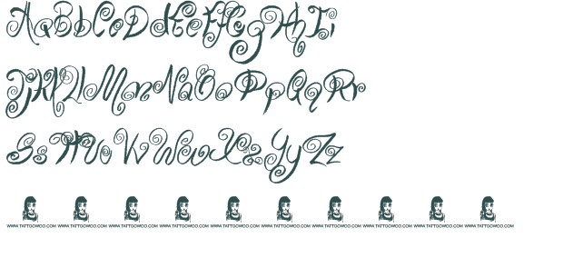 Swirly Cursive Fonts