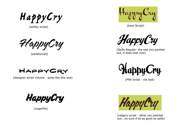 Swirly Fonts