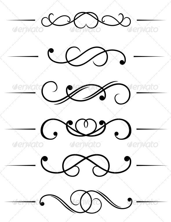 Symbol Decorative Swirl Font Symbol Decorative Swirl Font