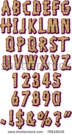 Tiki Bamboo Fonts