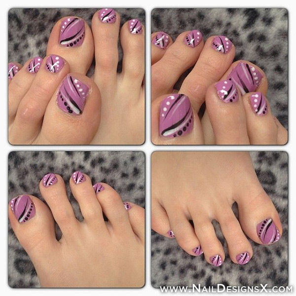 Toe Nail Art Design