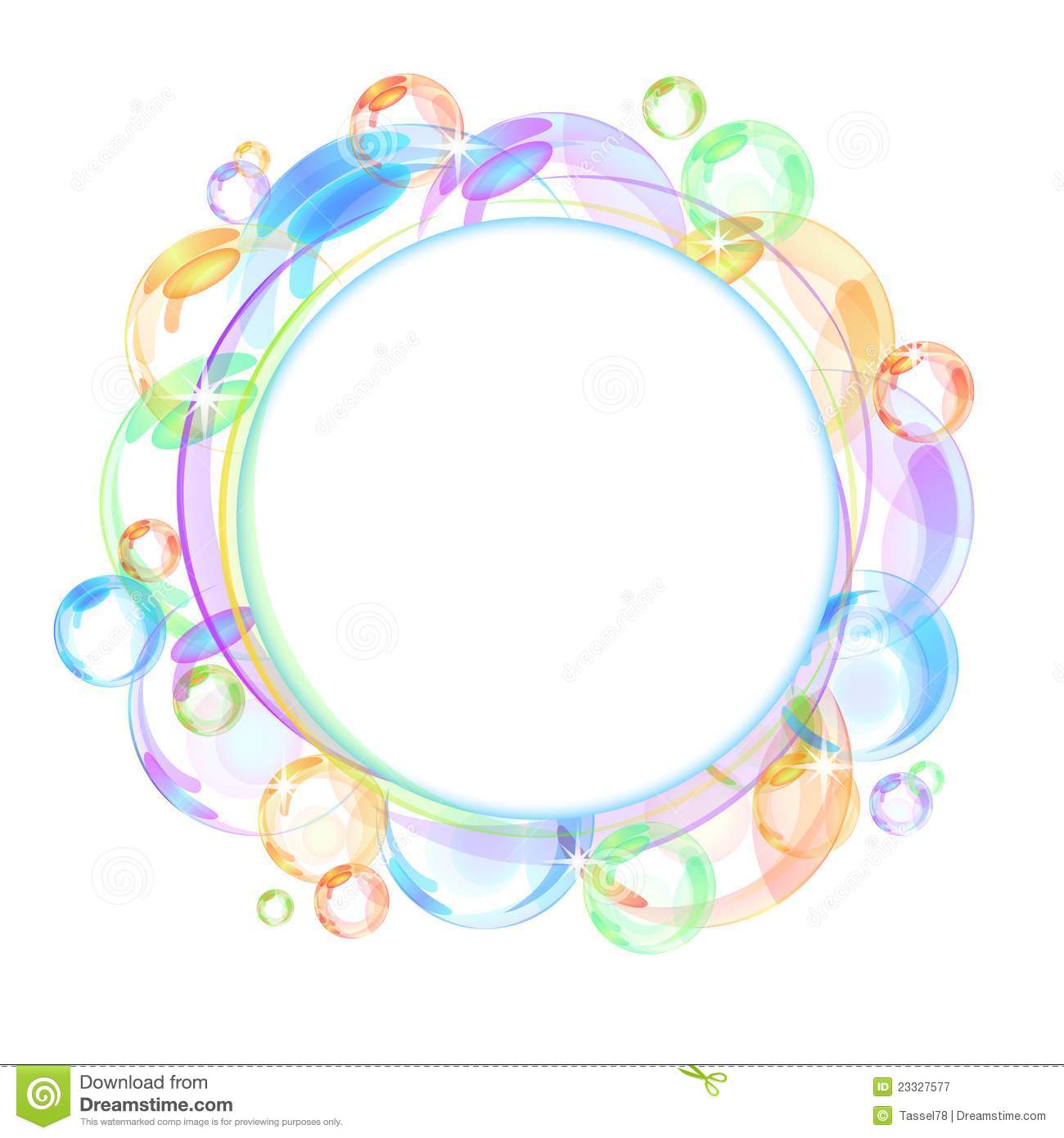 Transparent Bubble Vector