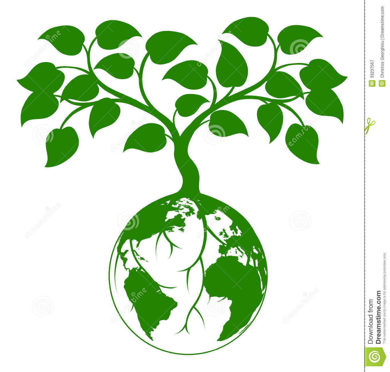 Tree with Roots Graphic Tree with Roots Graphic