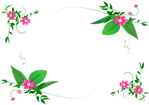 Vector Flower Border