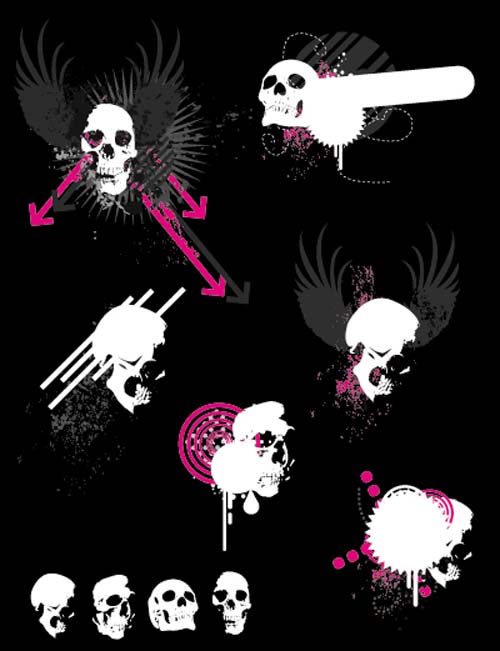 Vector Skull Free Downloads