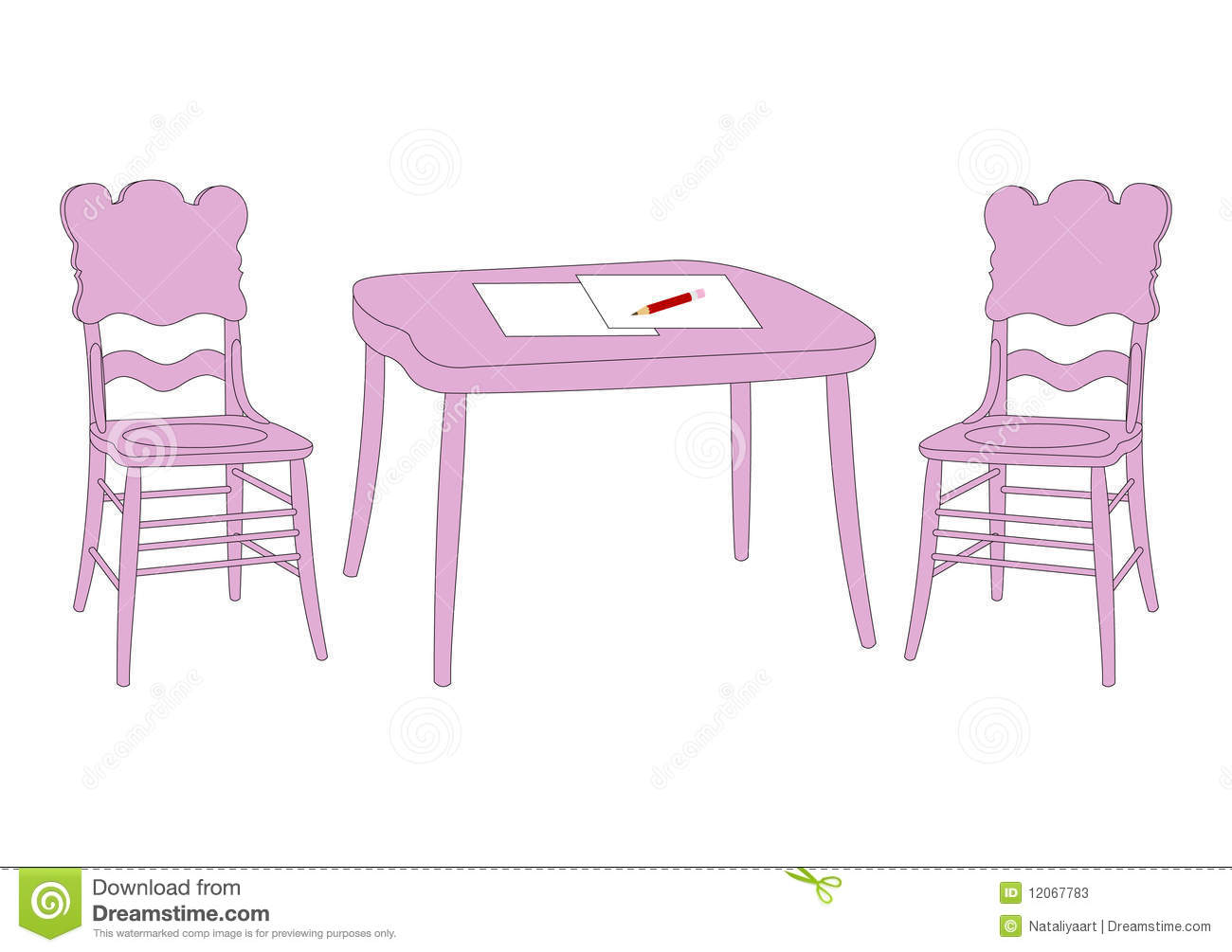 Vector Table and Chairs
