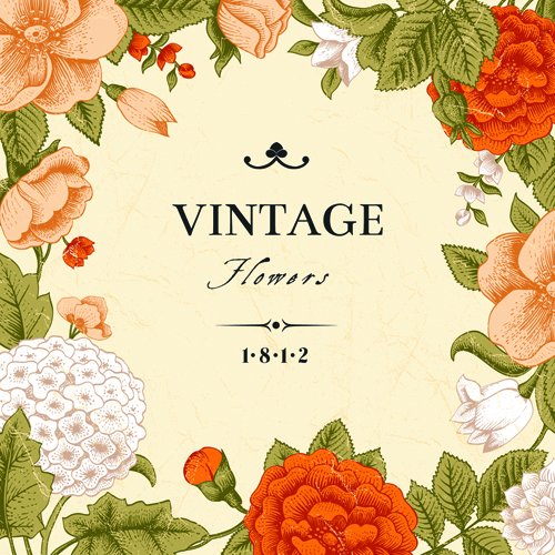 Vintage Flower Design