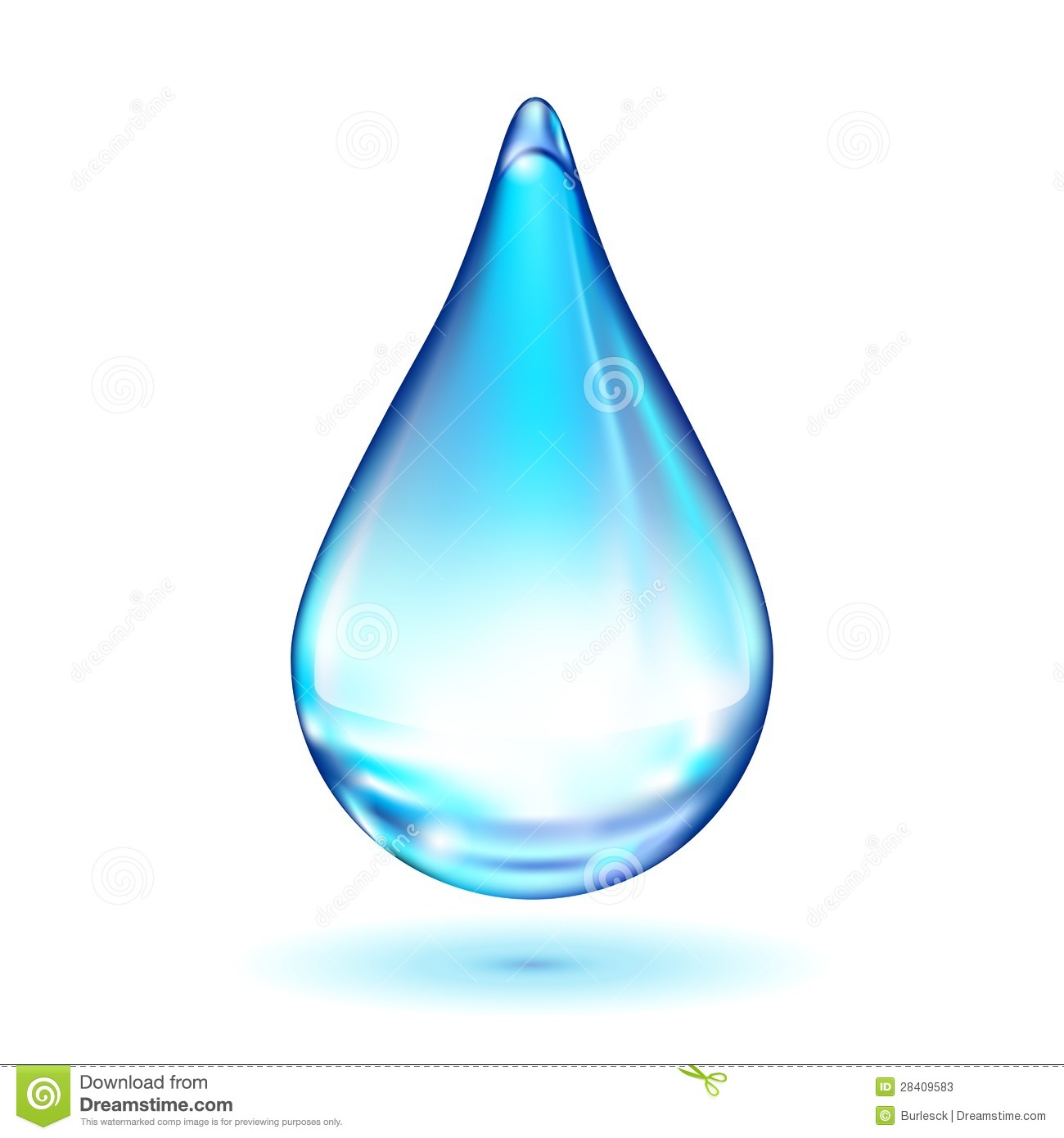 Water Drop Vector