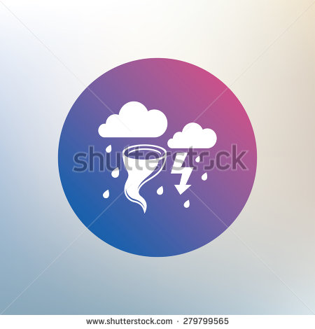 Weather Symbols Hurricane Icon