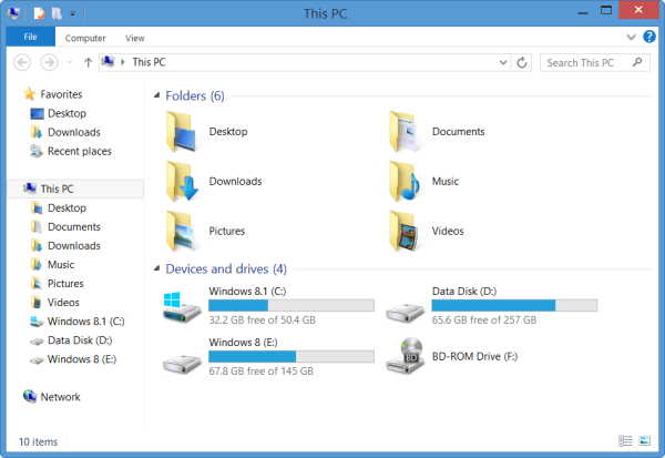 Windows 8.1 File Explorer Icon