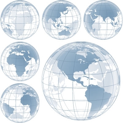 World Globe Vector