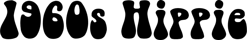 1960s Hippie Font 1960s Hippie Font
