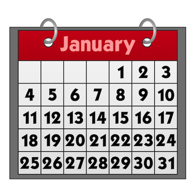 2016 Clip Art Calendar Icon