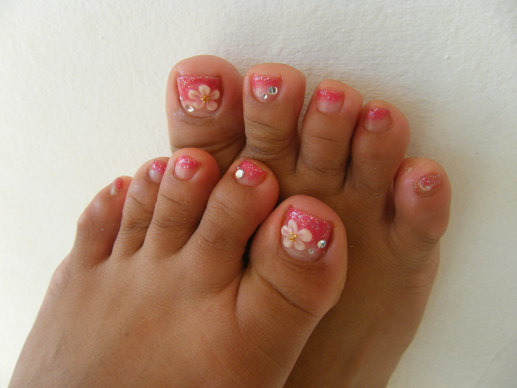 Acrylic Toe Nail Designs